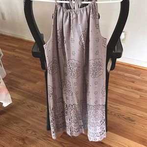 Max Studio lace cut out dress